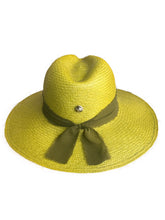 Cargar imagen en el visor de la galería, Sombrero Del Mar Chiffon Verde Olivo