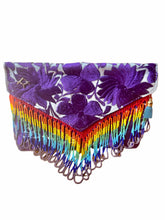 Cargar imagen en el visor de la galería, Oaxaca Floral Clutch Morado