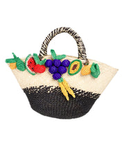 Cargar imagen en el visor de la galería, Mini Bolsa de Frutas de Paja Toquilla