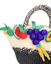 Cargar imagen en el visor de la galería, Mini Bolsa de Frutas de Paja Toquilla