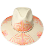 Cargar imagen en el visor de la galería, Abanicos Metálicos Fiusha/Naranja
