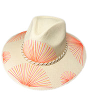 Cargar imagen en el visor de la galería, Abanicos Metálicos Fiusha/Naranja