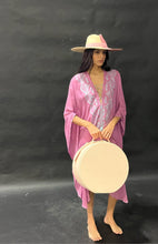 Cargar imagen en el visor de la galería, Sombrero YingYang Rosa & Natural