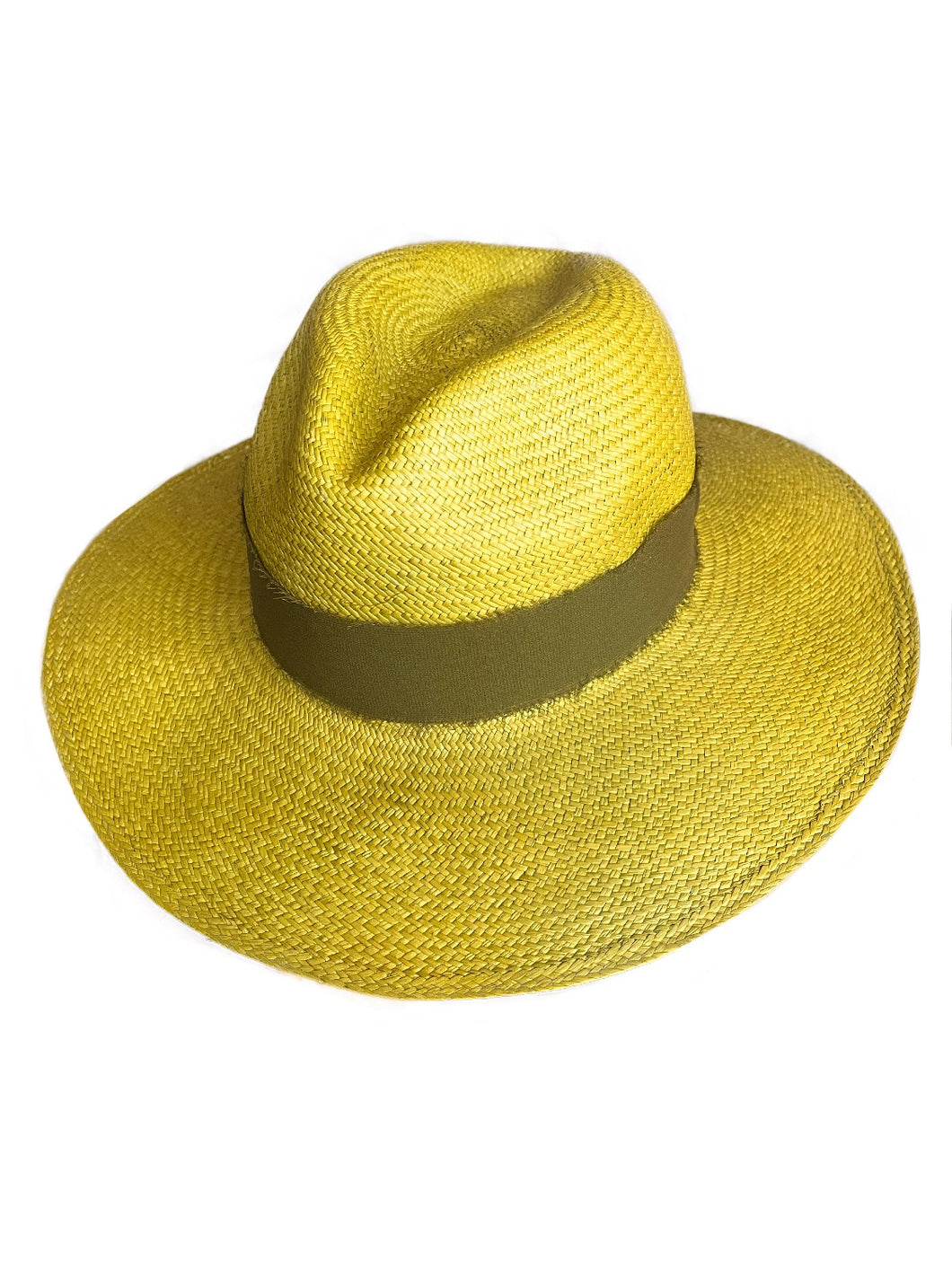 Sombrero Del Mar Chiffon Verde Olivo
