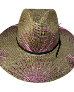 Abanicos Verde Metálico Morado