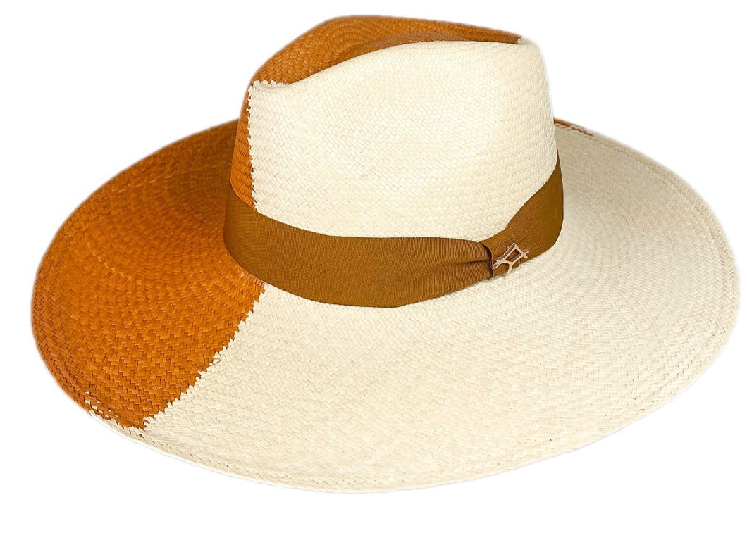 Sombrero YingYang Camel & Natural