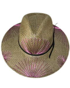 Abanicos Verde Metálico Morado